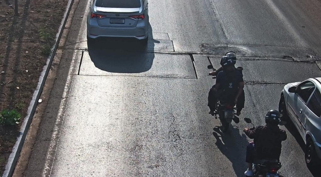 Vigia Mais MT auxilia na recuperação de 3 motocicletas em menos de 24h - Imagem a partir da Ponte Mario Andreazza